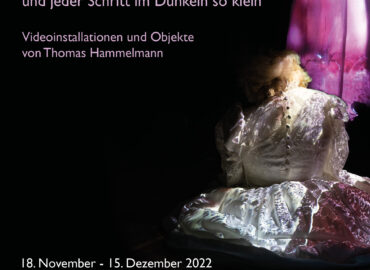 Das Plakat zur Ausstellung in der Künstlerwerkstatt L6 in Freiburg von Thomas Hammelmann